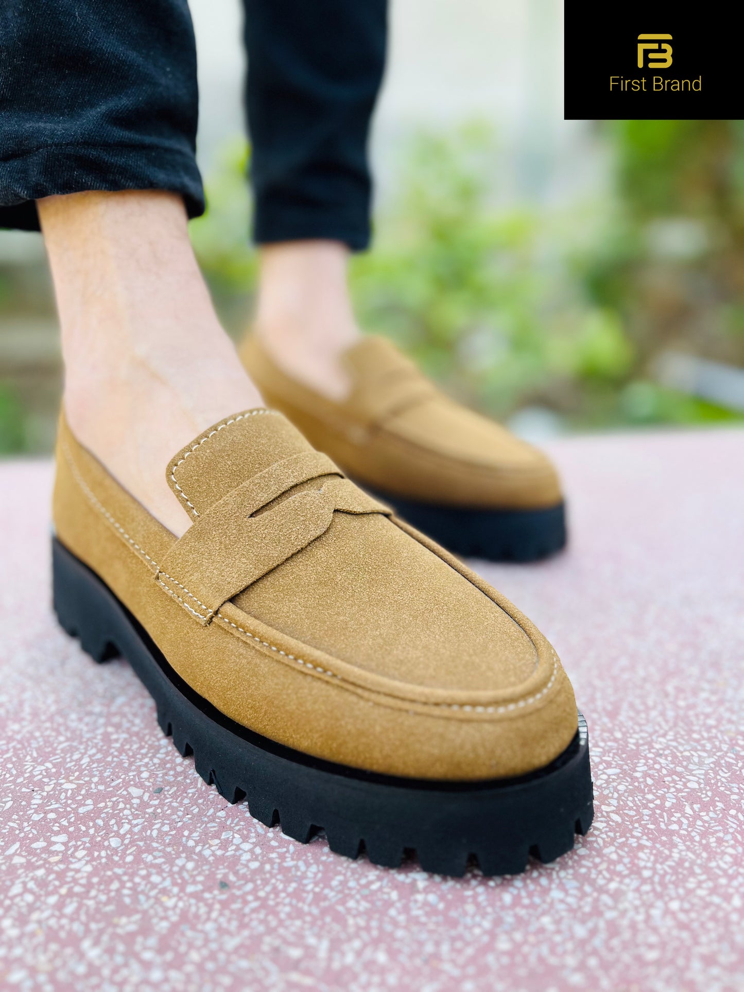 C014-Chunky Loafer Shoe