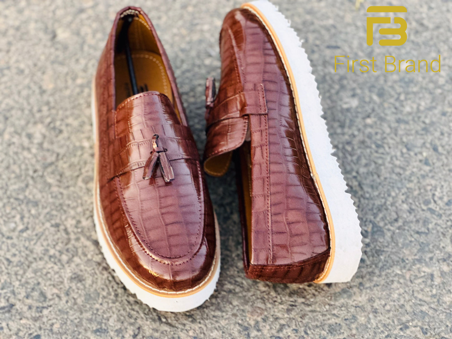 A018-Classic Loafers Shoe