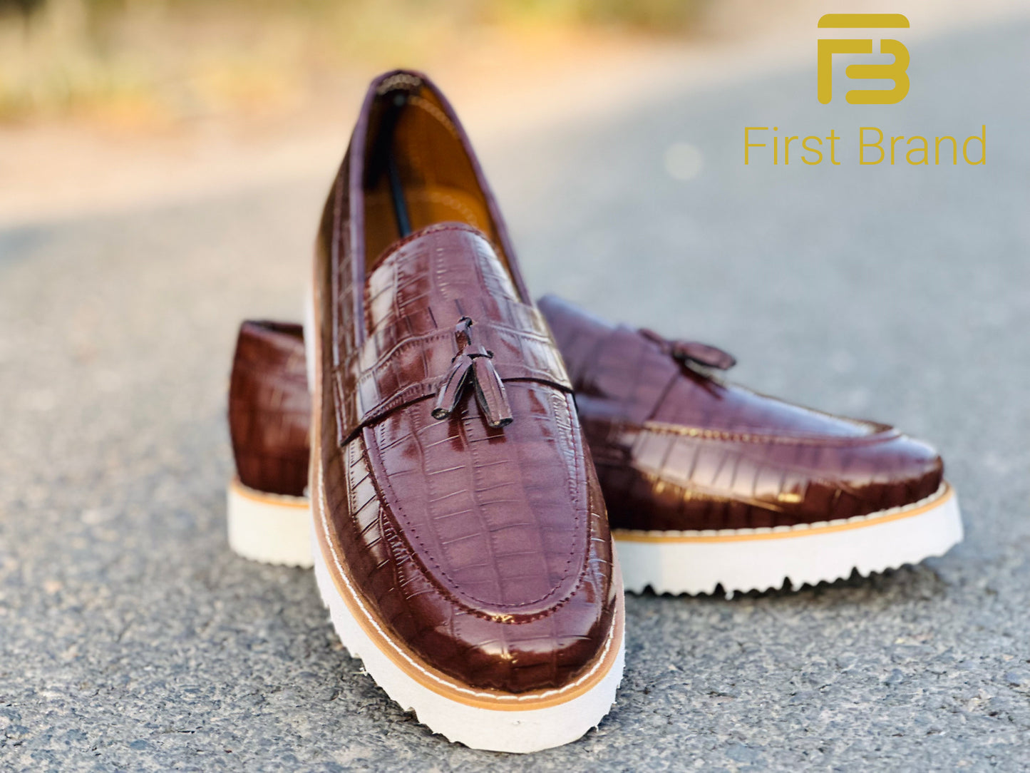 A018-Classic Loafers Shoe