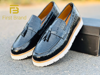 A017-Classic Loafers Shoe