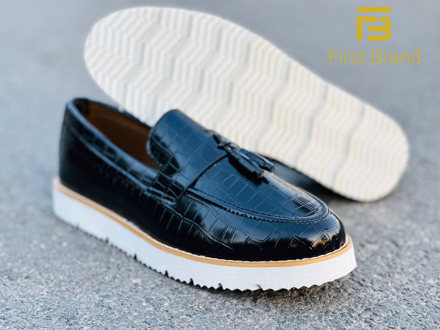 A017-Classic Loafers Shoe