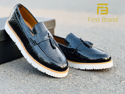 A017-Classic Loafers Shoe