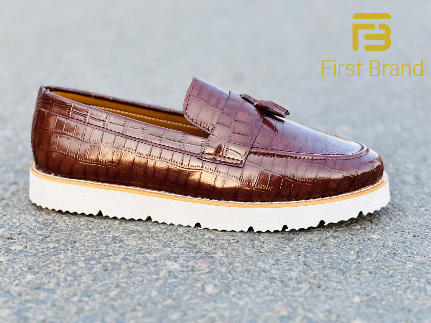 A018-Classic Loafers Shoe