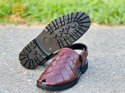 Ak02- Leather slipper